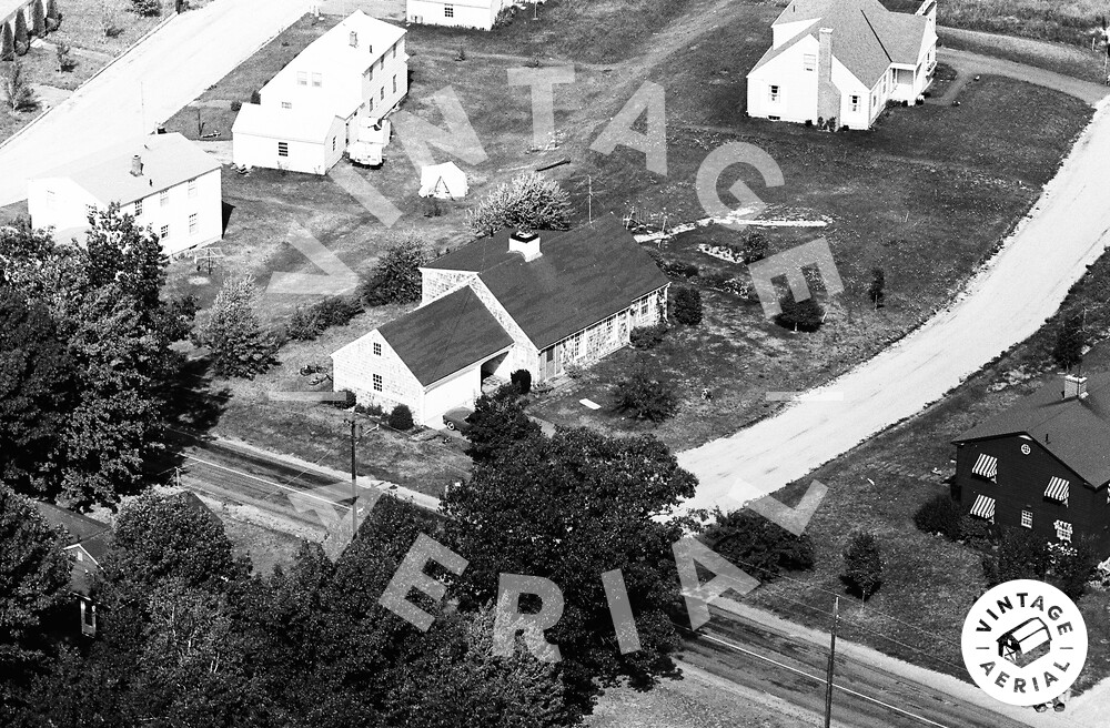 Vintage Aerial New Hampshire Strafford County 1964 68AST26