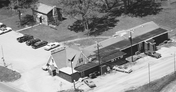 Vintage Aerial photo from 1986 in Hardin County, OH