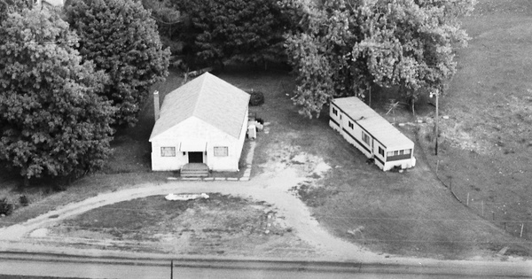 Vintage Aerial photo from 1982 in Champaign County, OH