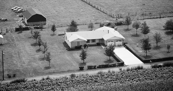 Vintage Aerial photo from 1984 in Clermont County, OH