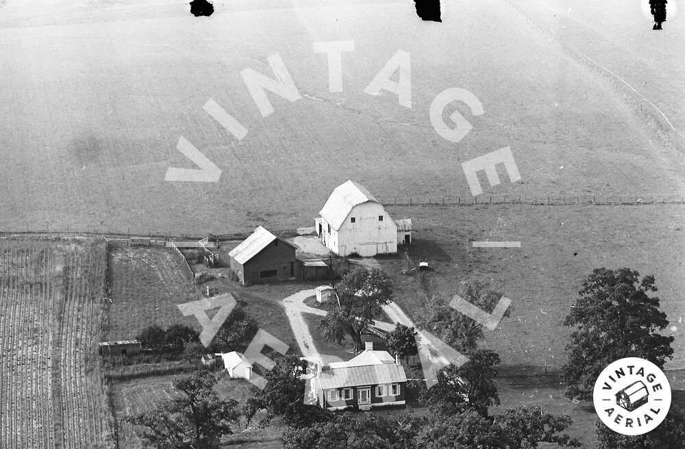 Vintage Aerial Ohio Ross County 1963 17DRO37