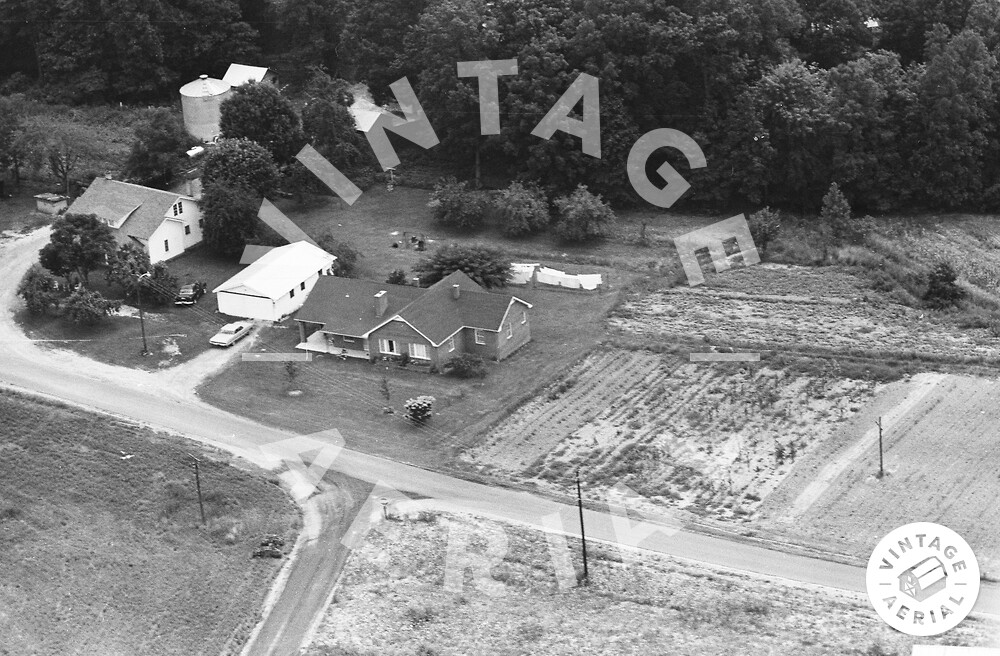 Vintage Aerial North Carolina Yadkin County 1965 70HYA14