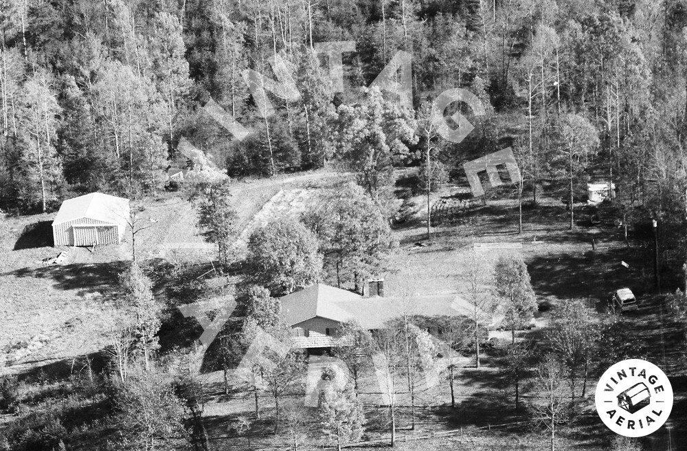 Vintage Aerial North Carolina Yadkin County 1984 54RYD1