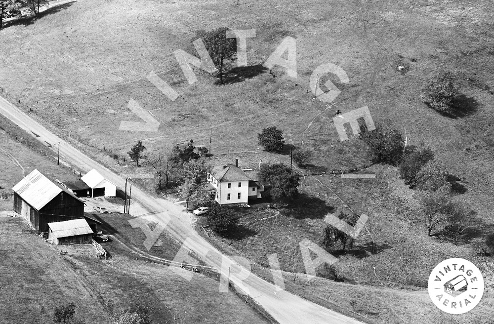 Vintage Aerial Ohio Tuscarawas County 1964 44STU19