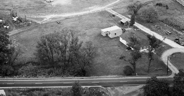 Vintage Aerial photo from 1982 in Columbiana County, OH