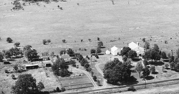 Vintage Aerial photo from 1977 in Shenandoah County, VA