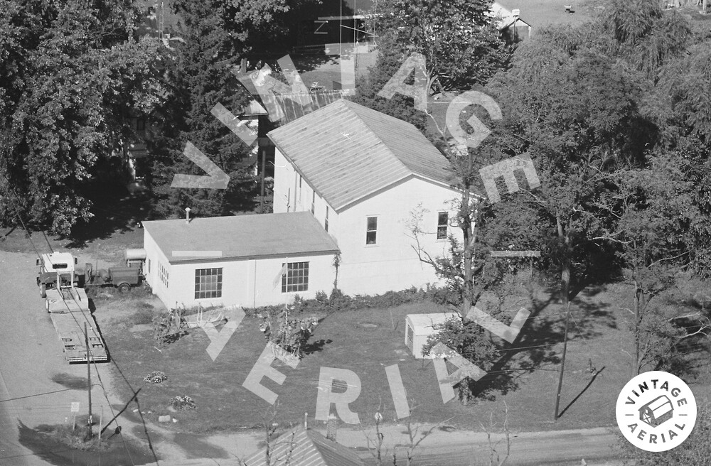 Vintage Aerial Ohio Knox County 1980 115RKN4