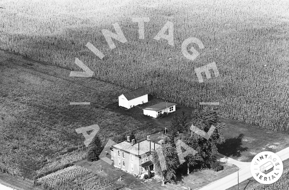 Vintage Aerial Ohio Franklin County 1963 1DFR5