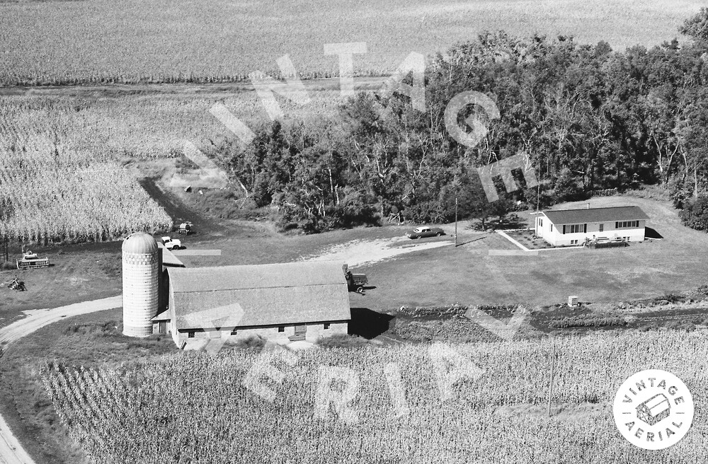 Vintage Aerial Minnesota Yellow Medicine County 1978 6RYEM19