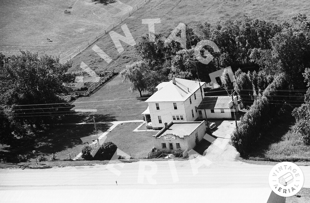 Vintage Aerial South Dakota Moody County 1969 17BMO10