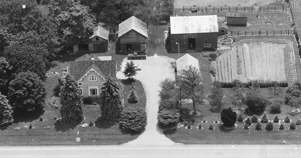 Vintage Aerial photo from 1998 in Lorain County, OH