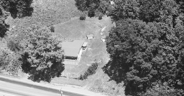 Vintage Aerial photo from 1987 in McDowell County, WV