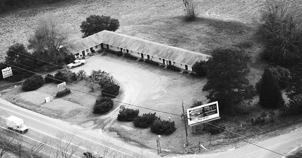 Vintage Aerial photo from 1993 in Burke County, GA