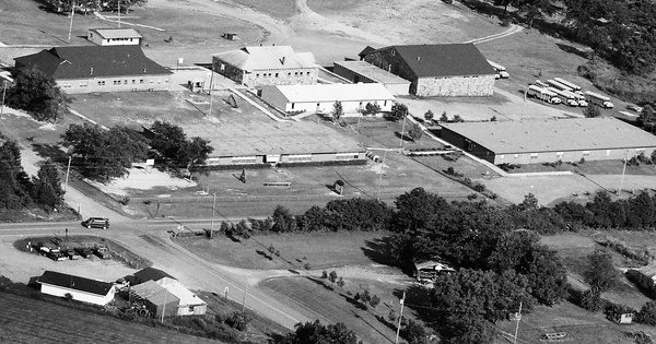 Vintage Aerial photo from 1989 in Conway County, AR