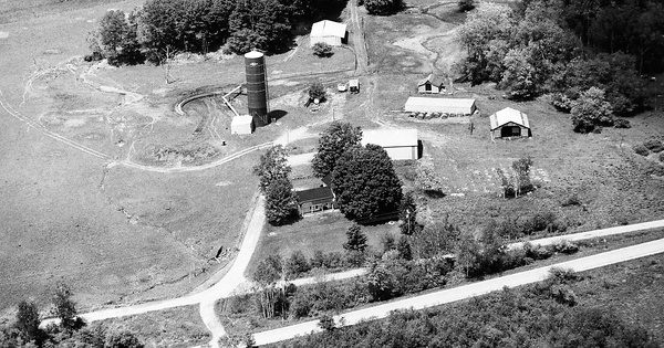 Vintage Aerial photo from 1993 in Crawford County, PA