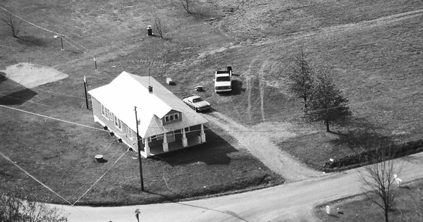 Vintage Aerial photo from 1985 in Greene County, VA