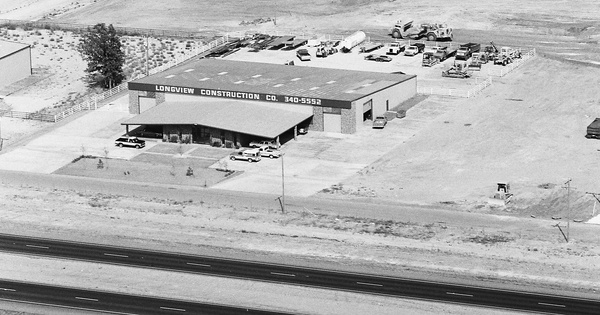 Vintage Aerial photo from 1983 in Logan County, OK