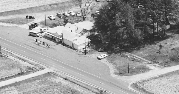 Vintage Aerial photo from 1984 in Henry County, GA