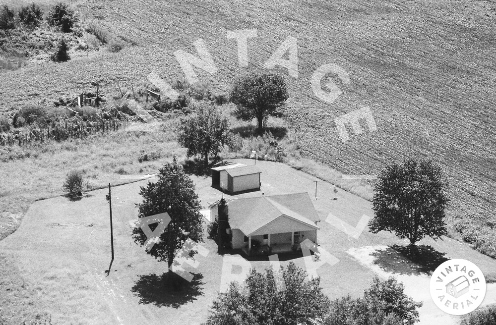 Vintage Aerial Alabama Lawrence County 1986 23DLA31