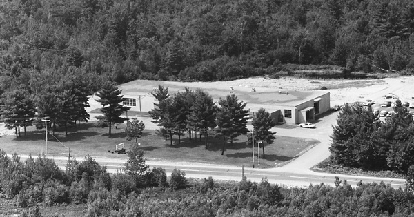 Vintage Aerial photo from 1967 in York County, ME