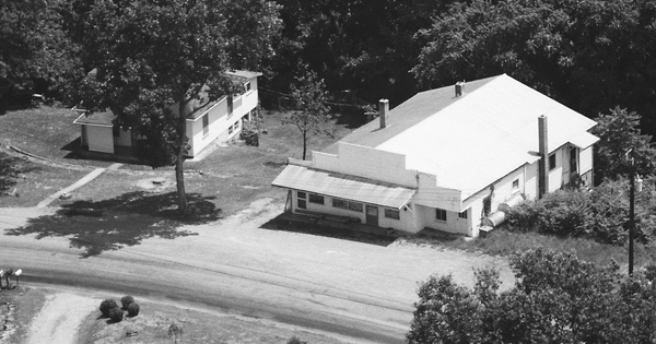 Vintage Aerial photo from 1986 in Henry County, VA