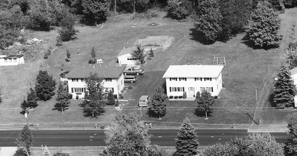 Vintage Aerial photo from 1984 in Monroe County, NY