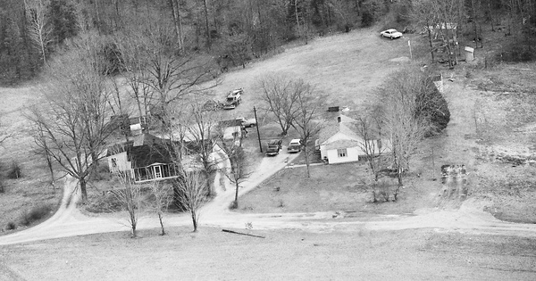 Vintage Aerial photo from 1985 in Caroline County, VA