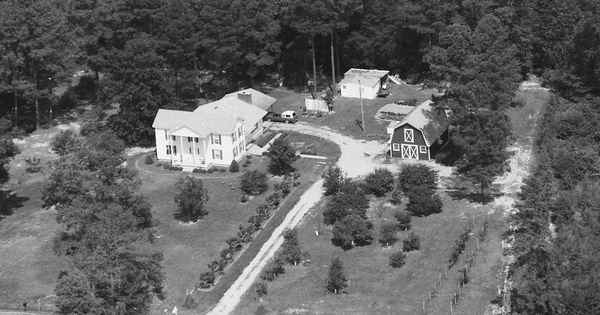 Vintage Aerial photo from 1994 in Hertford County, NC