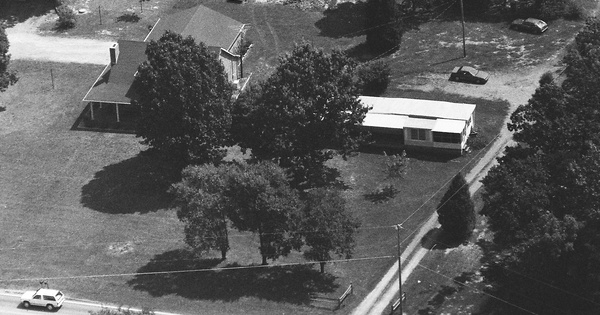 Vintage Aerial photo from 1992 in Stokes County, NC