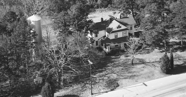 Vintage Aerial photo from 1985 in Guilford County, NC