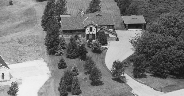 Vintage Aerial photo from 1994 in Fond du Lac County, WI