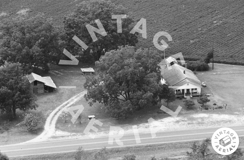 Vintage Aerial Treutlen County 1984 31XTR33