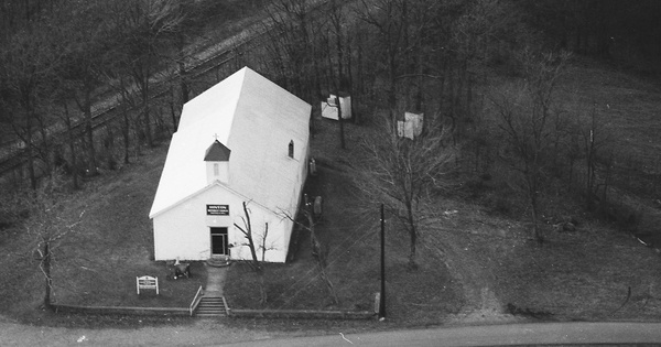 Vintage Aerial photo from 1986 in Harrison County, KY