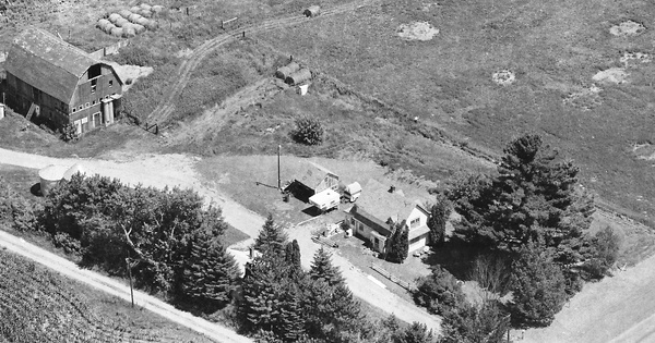 Vintage Aerial photo from 1985 in Polk County, WI