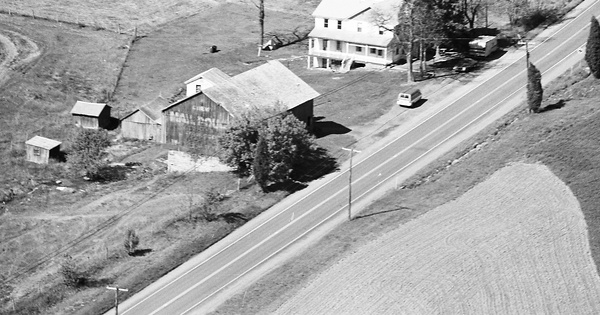 Vintage Aerial photo from 1981 in Dauphin County, PA