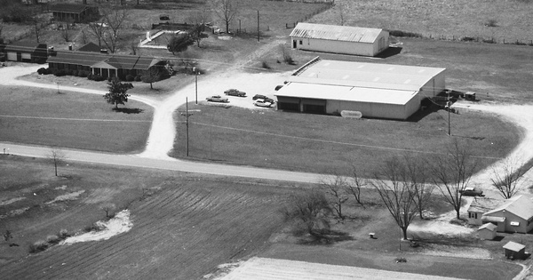 Vintage Aerial photo from 1988 in Walton County, GA