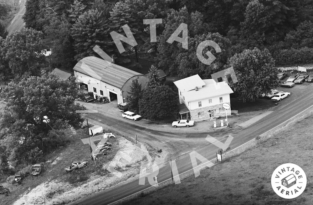 Vintage Aerial Pennsylvania Clarion County 1973 127RCL24