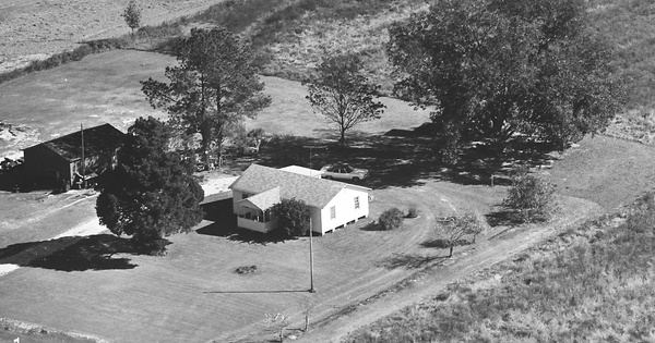 Vintage Aerial photo from 1981 in Mitchell County, GA