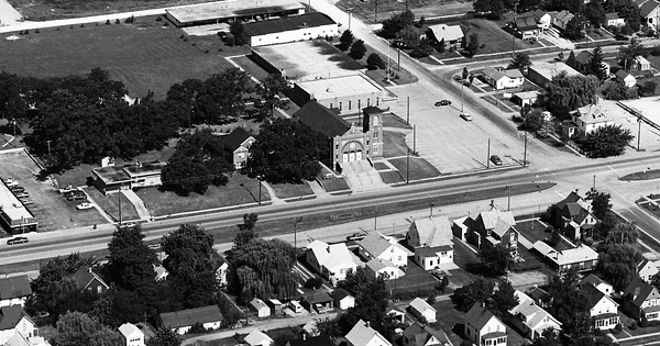 Vintage Aerial photo from 1973 in Winnebago County, IL