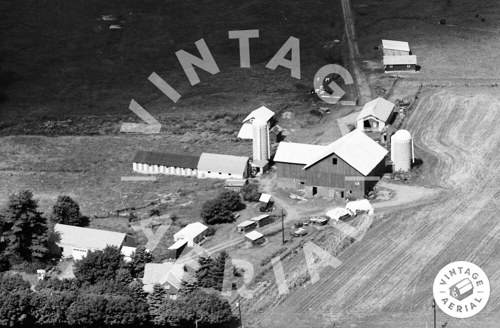 Vintage Aerial Pennsylvania Butler County 1987 205XBT7
