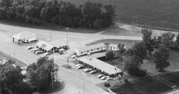 Vintage Aerial photo from 1984 in Story County, IA