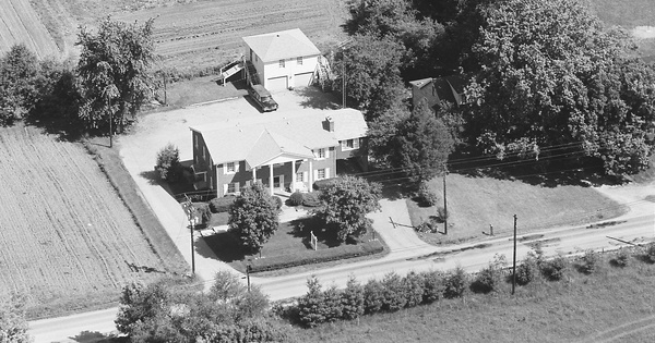 Vintage Aerial photo from 1979 in Woodford County, KY