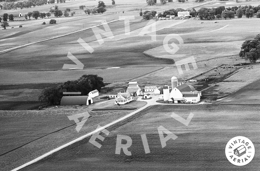 Vintage Aerial Minnesota Carver County 1967 10MCA24