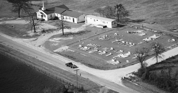 Vintage Aerial photo from 1987 in Autauga County, AL