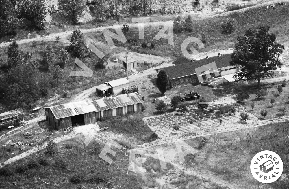 Vintage Aerial Kentucky Boyd County 1988 13ZBO30