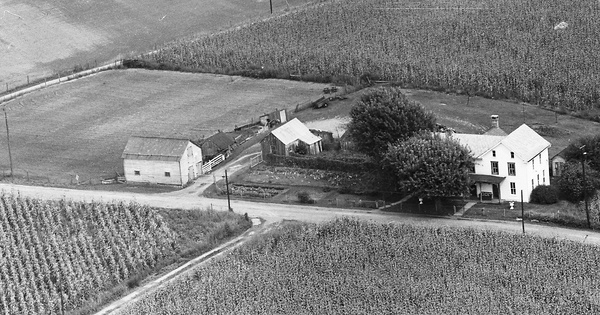Vintage Aerial photo from 1971 in Washington County, MD