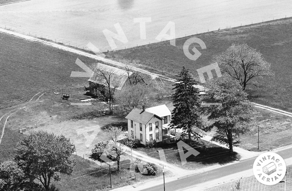 Vintage Aerial Indiana LaGrange County 1971 24MLA22