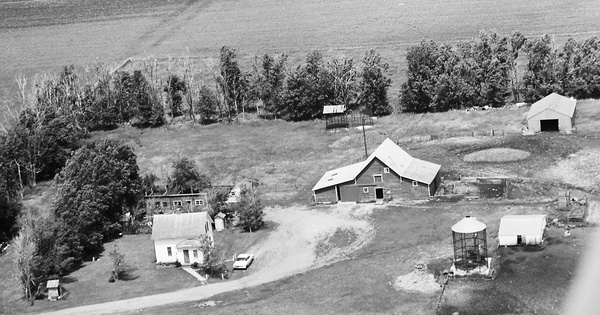 Vintage Aerial photo from 1969 in Nobles County, MN