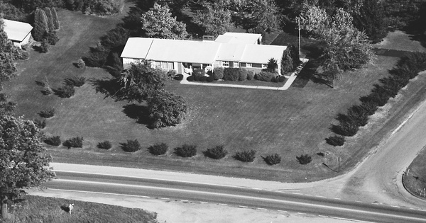 Vintage Aerial photo from 1983 in Oakland County, MI
