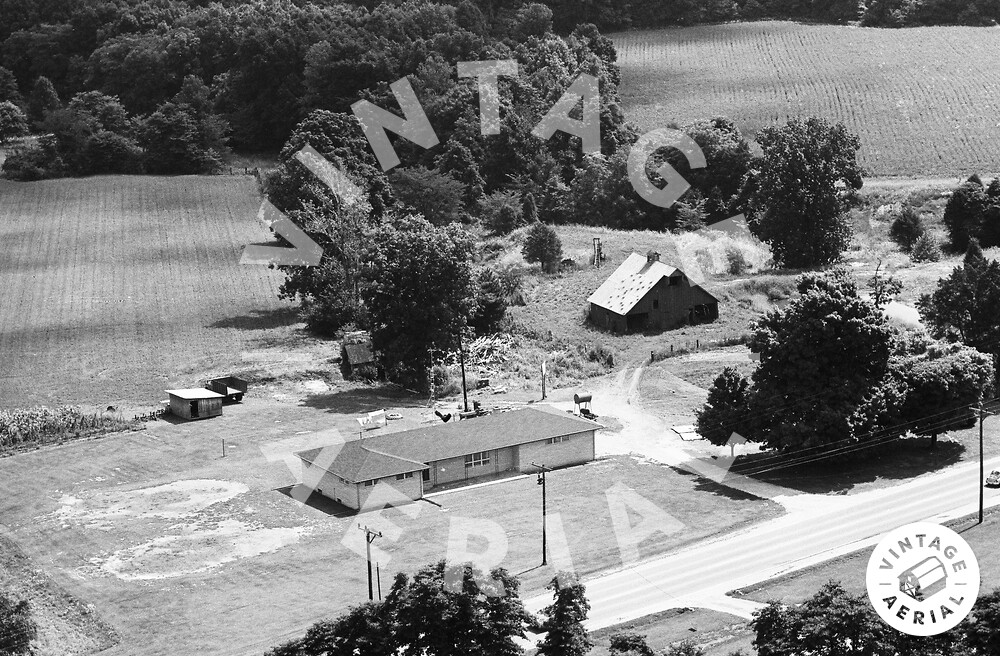 Vintage Aerial | Indiana | Owen County | 1972 | 15-OOW-27